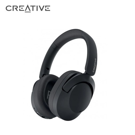 AUDIFONO C/MICROF. CREATIVE ZEN HYBRID 2 BT/3.5MM 49H NOISE-CANCELLING USB-C BLACK (51EF1140AA001)